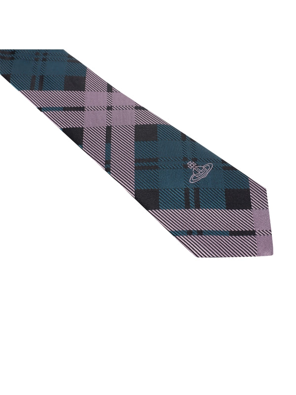 Vivienne Westwood Pink Blue Neck Ties