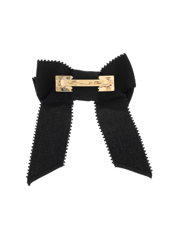 Vivier Jewel Buckle Bow Hairpin