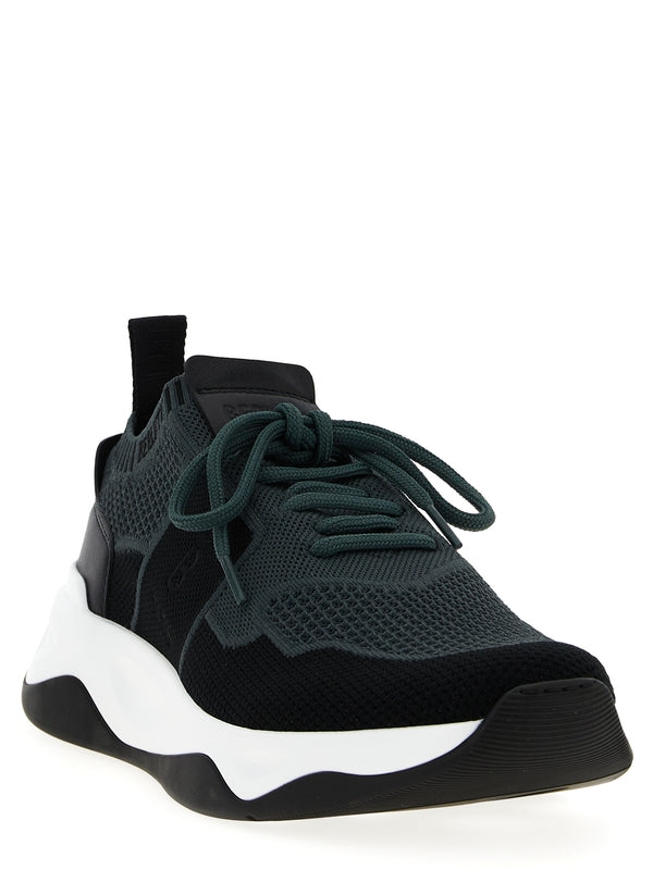 Berluti Navy Low Top Sneakers