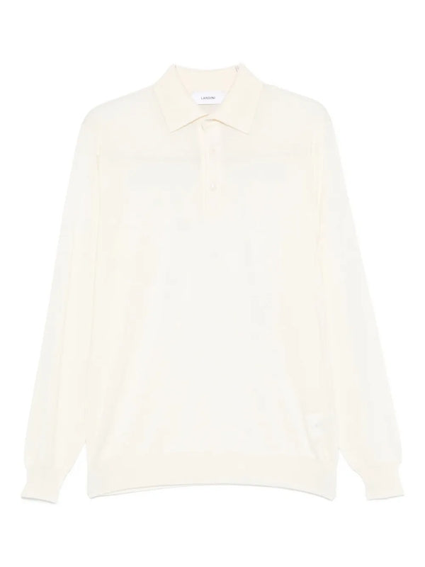 Lardini White Polo Shirts
