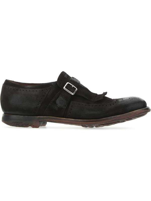 Vintage Effect Monk Strap
  Shoes