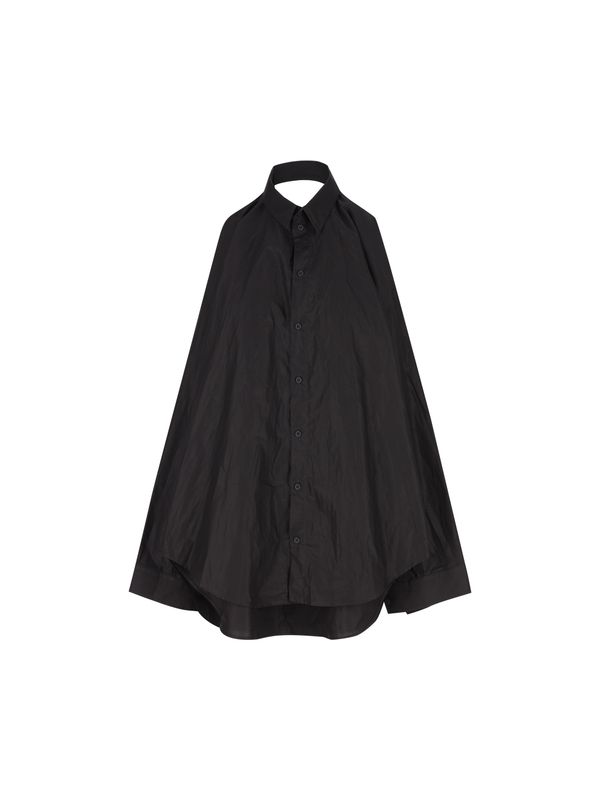 Trompe L'Oeil Cotton Shirt Dress