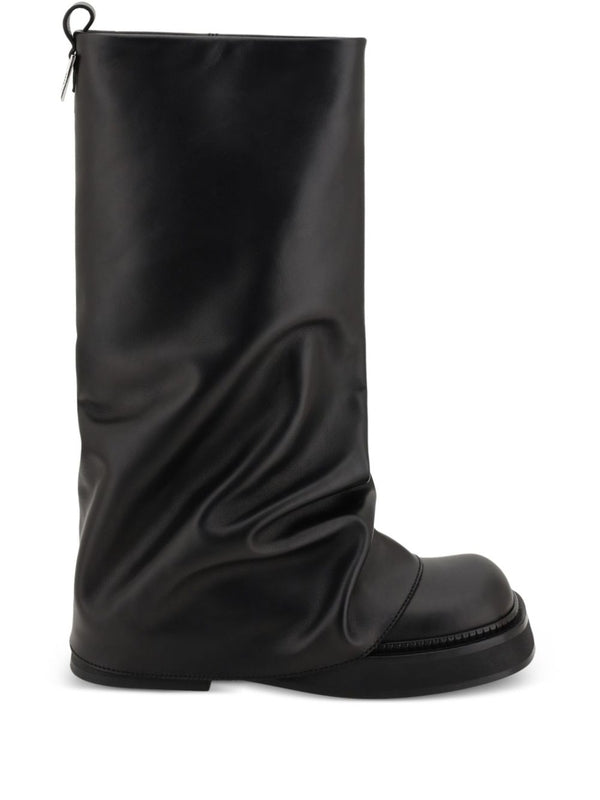 Robin Layered
  Leather High Boots