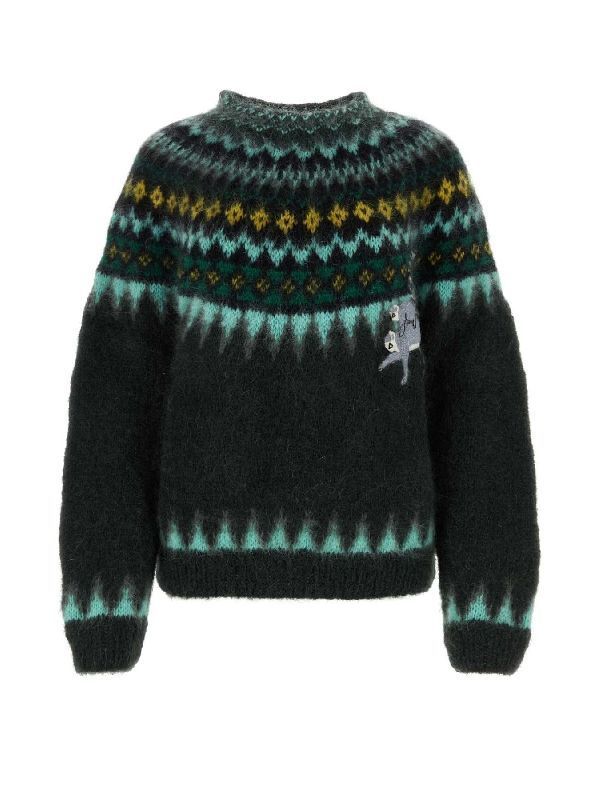 Suna Fujita Crochet Patch Knit