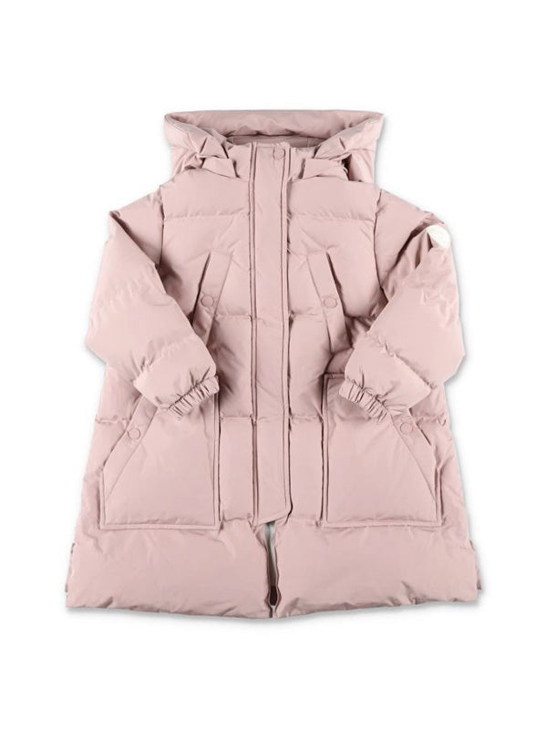 BONPOINT - Logo Patch Hooded Padded Jacket - Jente