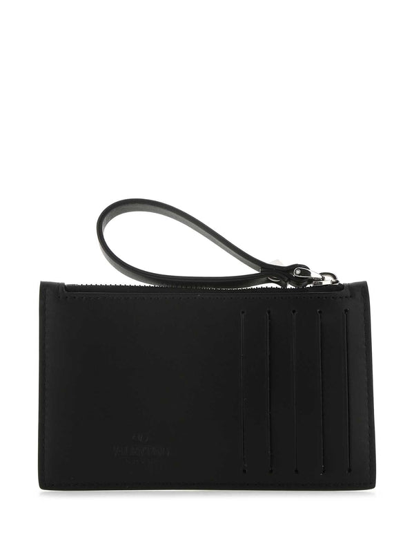 VLTN Logo Zipper Cardholder