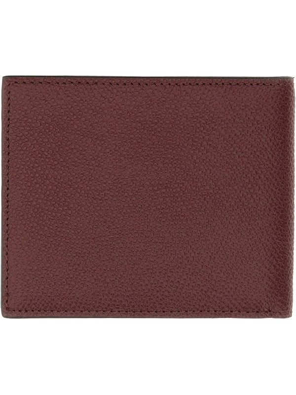Valentino Burgundy Wallets