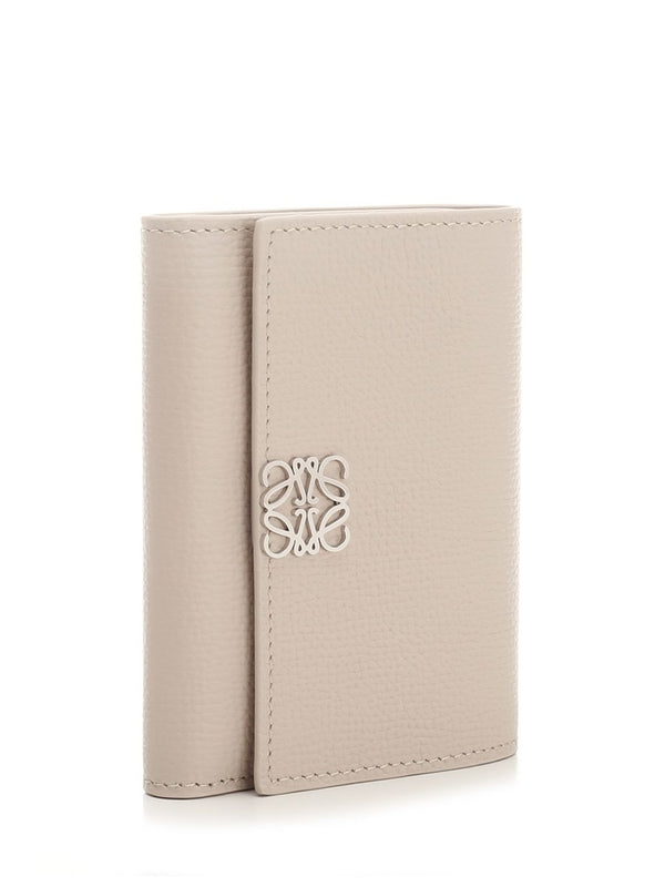 Anagram Logo Leather Wallet