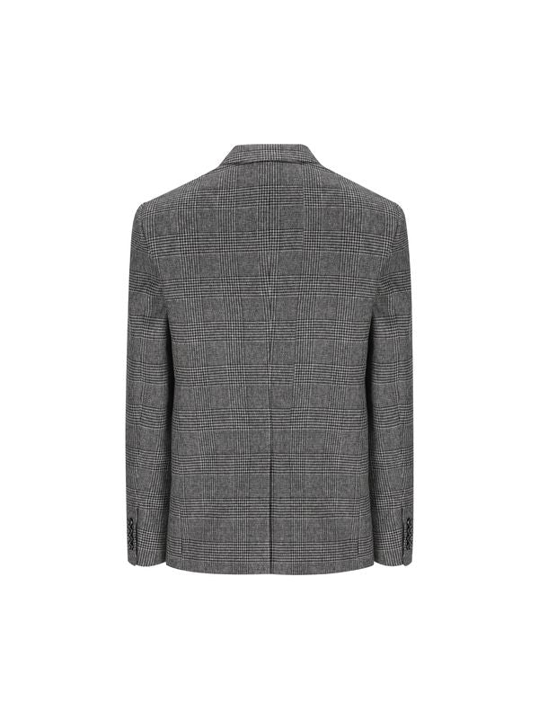 Check Pattern Wool Tailored
  Jacket