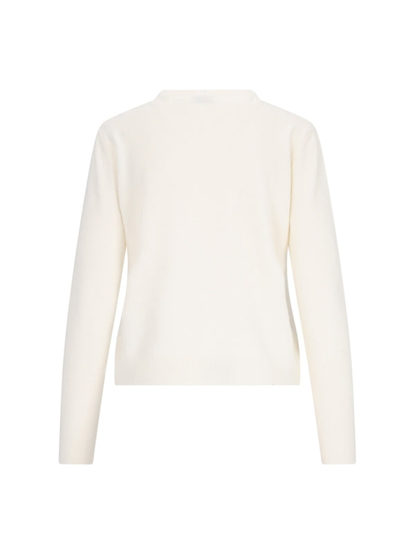 Ayosh Wool Cashmere Crewneck Cardigan - Jente