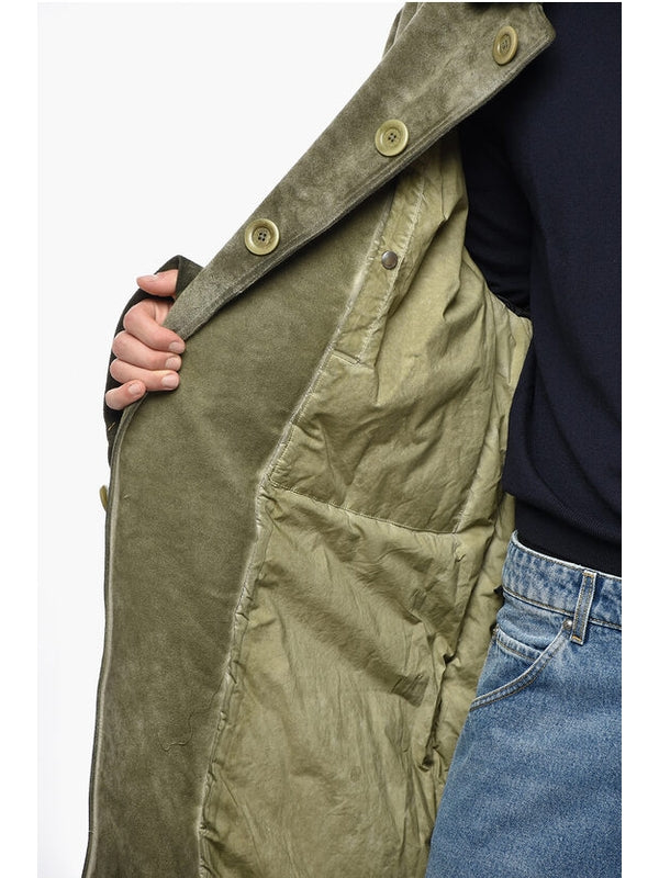 Rick Owens Green Coats