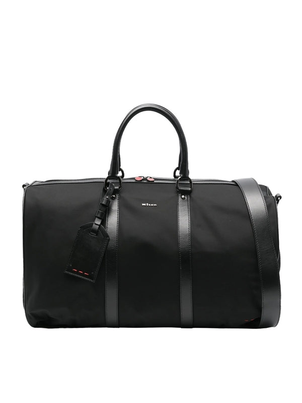 Kiton Black Boston Bag