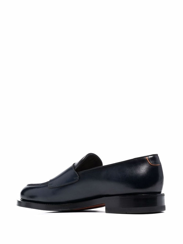 Monkstrap Leather Loafers