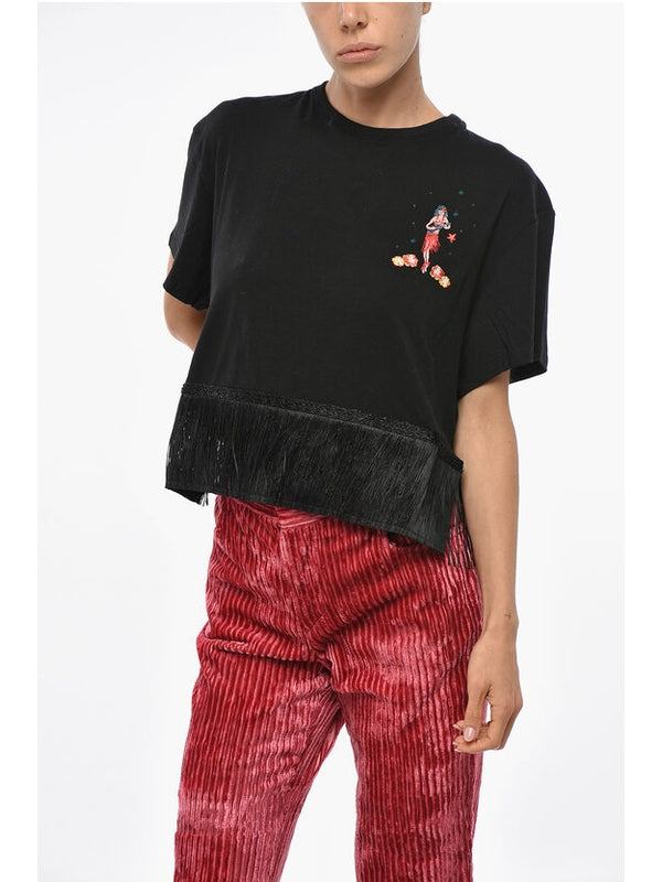 Alanui Black Half Sleeve