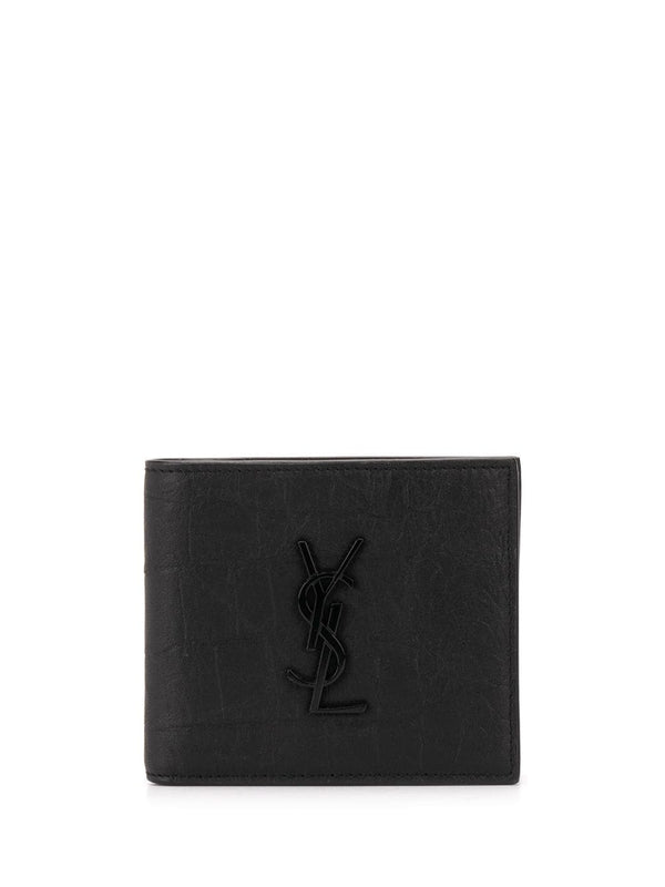 Saint Laurent Black Wallets