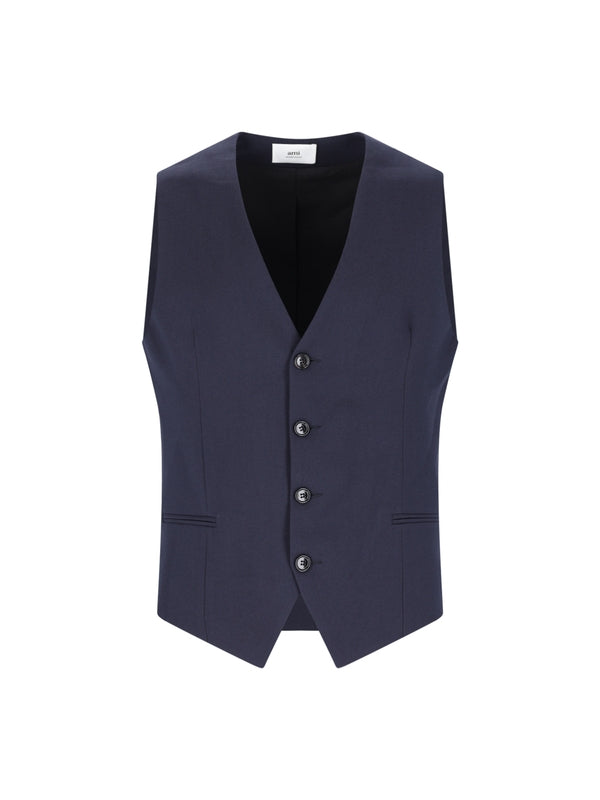 Tailored Wool Vest