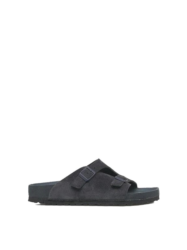 Zurich Grey Suede Sandals