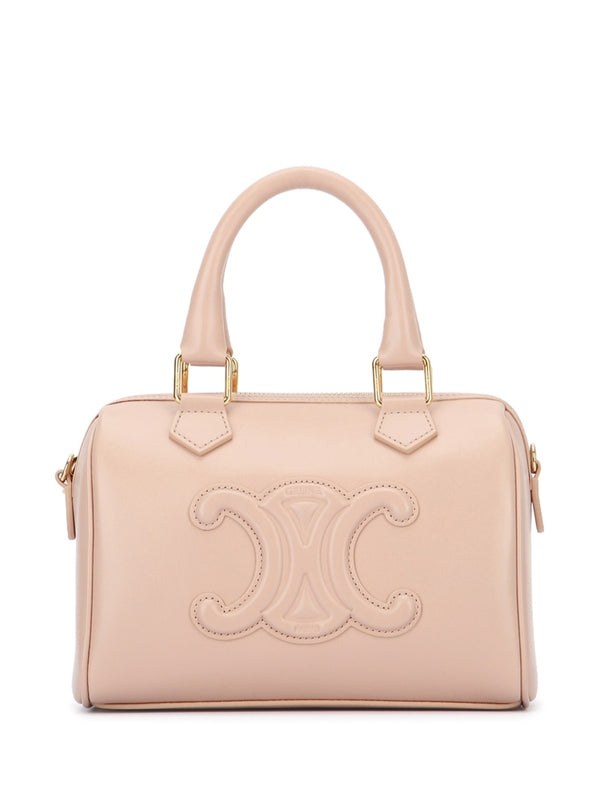 Triomphe Leather Small Tote Bag