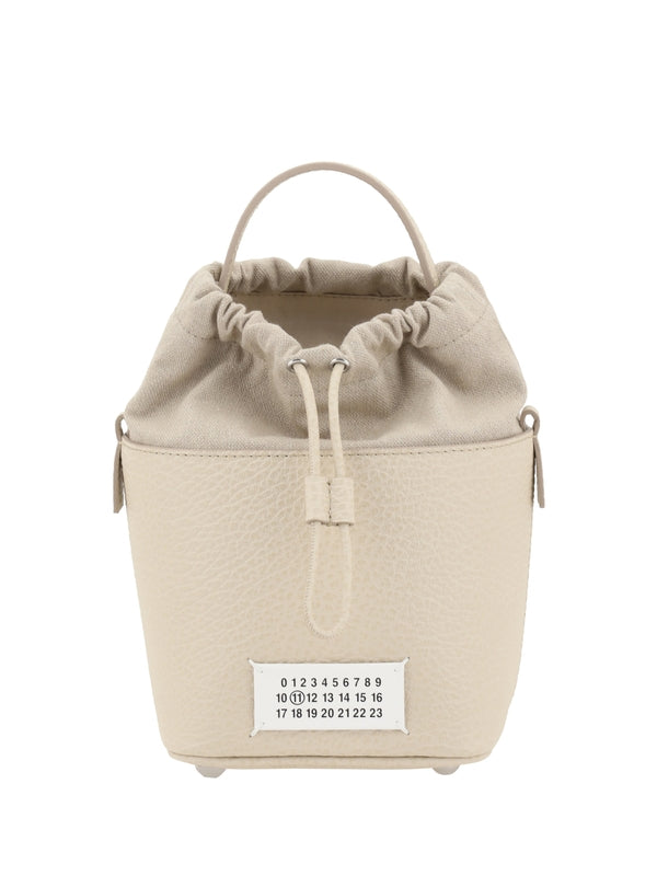 5ac Chain Leather Bucket Bag