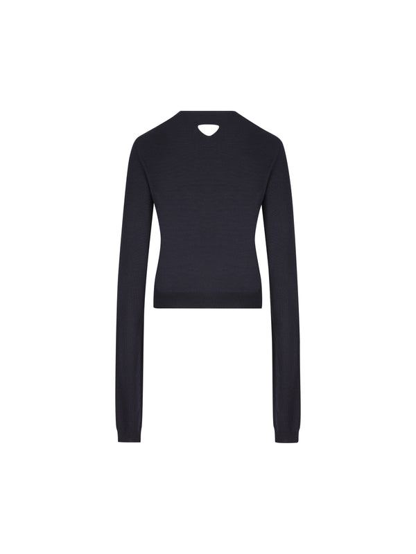 V-neck Wool Knit