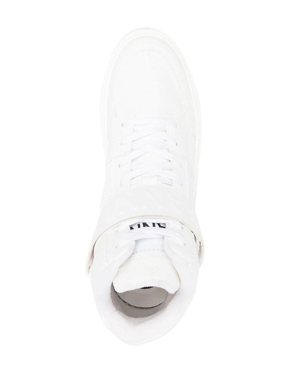 Logo Velcro High-Top Sneakers