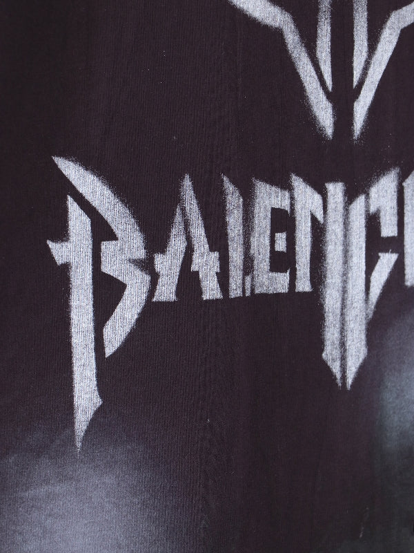 BALENCIAGA - BB Stencil Oversized Short-Sleeve T-Shirt - Jente