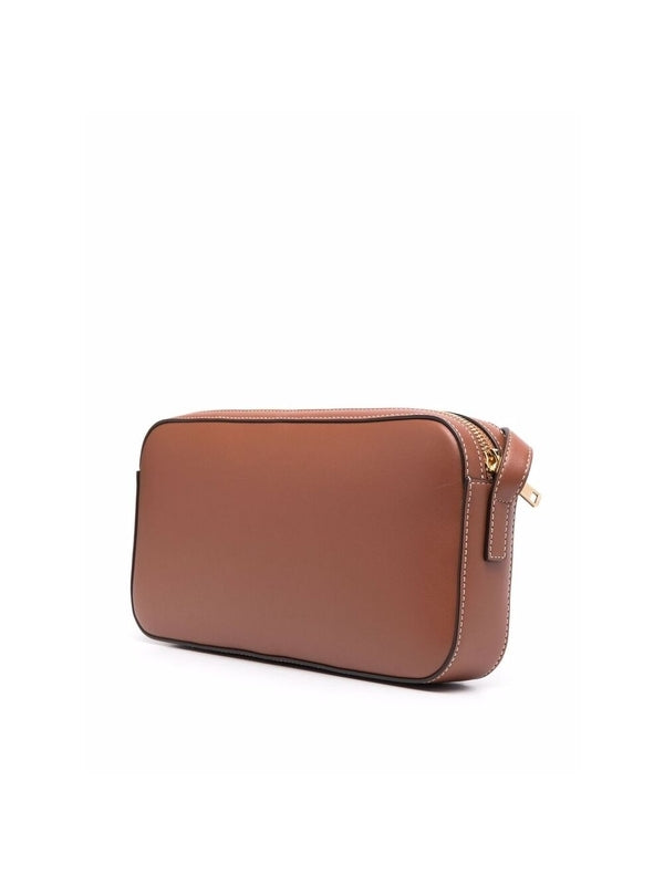 Triomphe Logo Leather Shoulder Bag