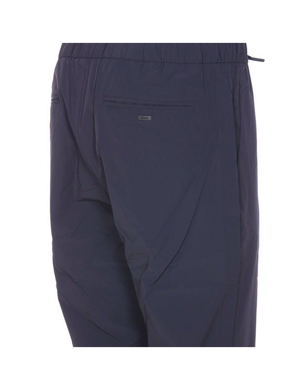 Back Logo Drawstring Pants