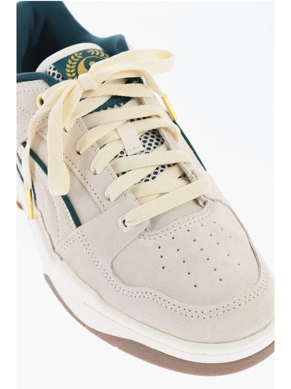 Puma Beige Low Top Sneakers