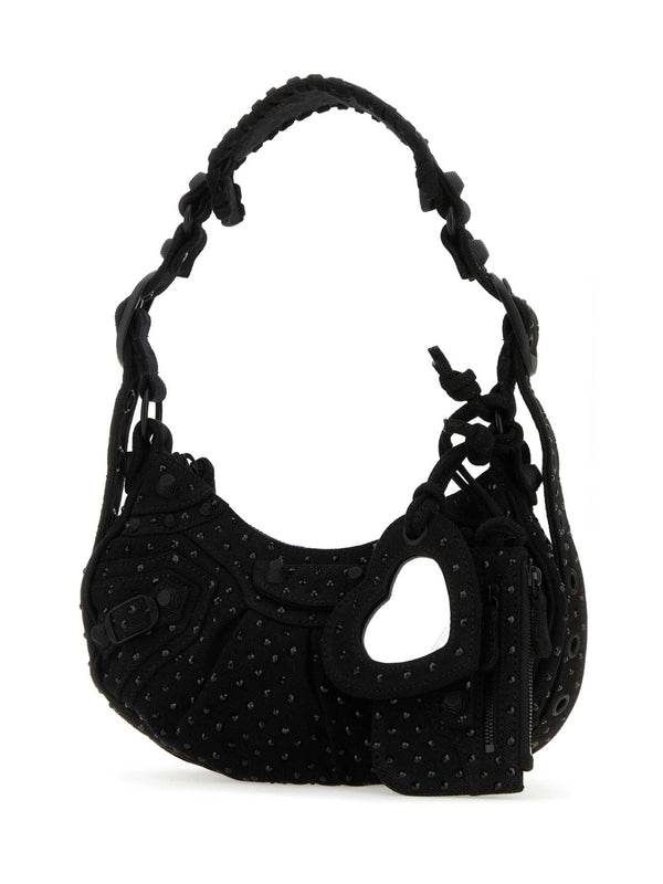 Balenciaga Le Cargol Xs Black Crossbody & Shoulder Bags