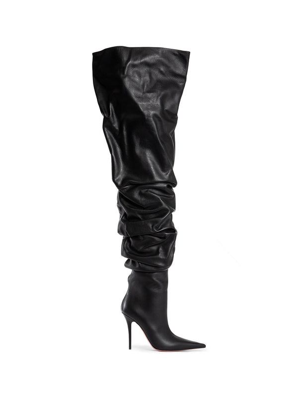 Anok Leather High Boots