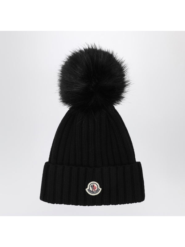 Moncler Black Beanies