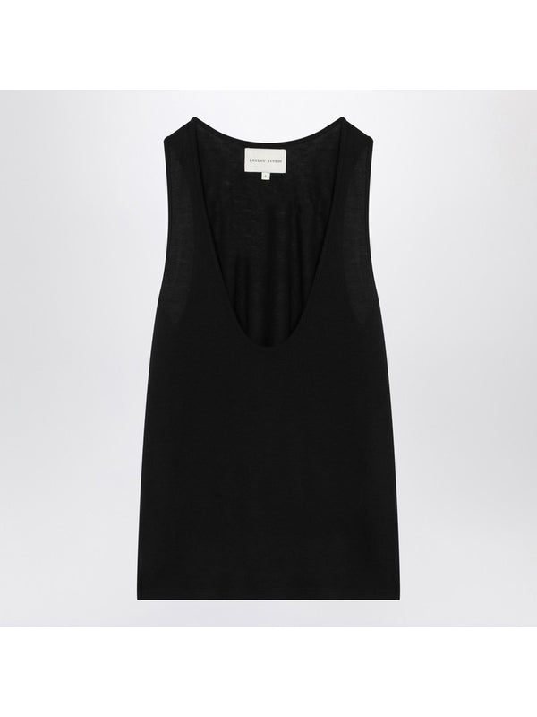 Wool Blend Sleeveless Top