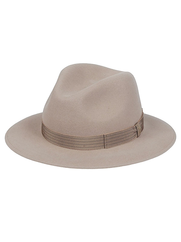 Bow Band Wool
  Cashmere Fedora Hat