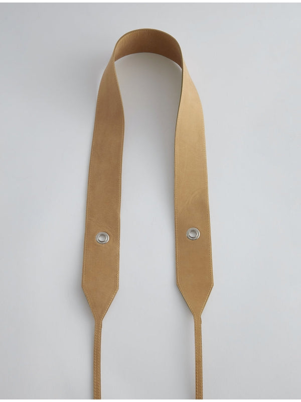 Trot Beige Leather Belt