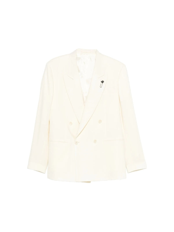 Lardini Ivory Tailored Jackets
