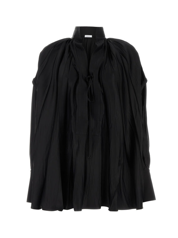 Pleats Viscose Kaftan Shirt