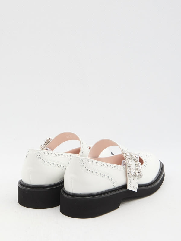 Bib Rangers Leather Mary Jane Flat