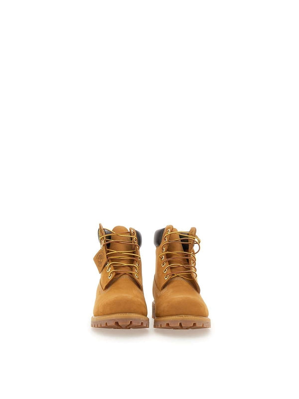 Timberland Brown Lace-Up Boots