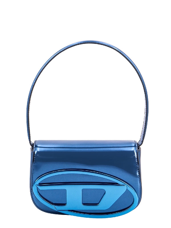 1DR Metallic Leather Shoulder Bag