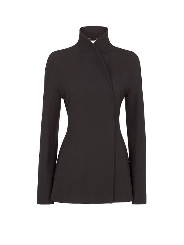 Single-Breasted Virgin Wool Jacket