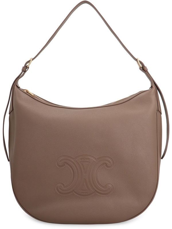 Heloise Triomphe Logo Large Shoulder Bag
