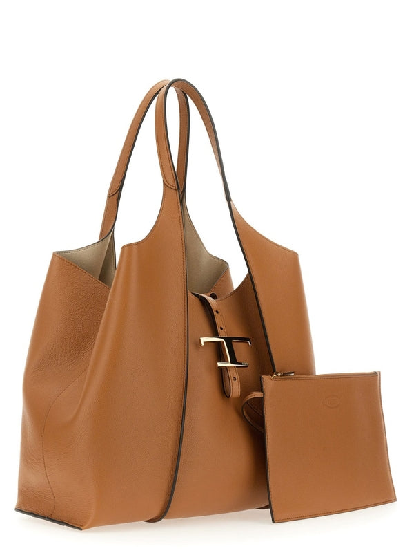 Tod'S Brown Tote Bags
