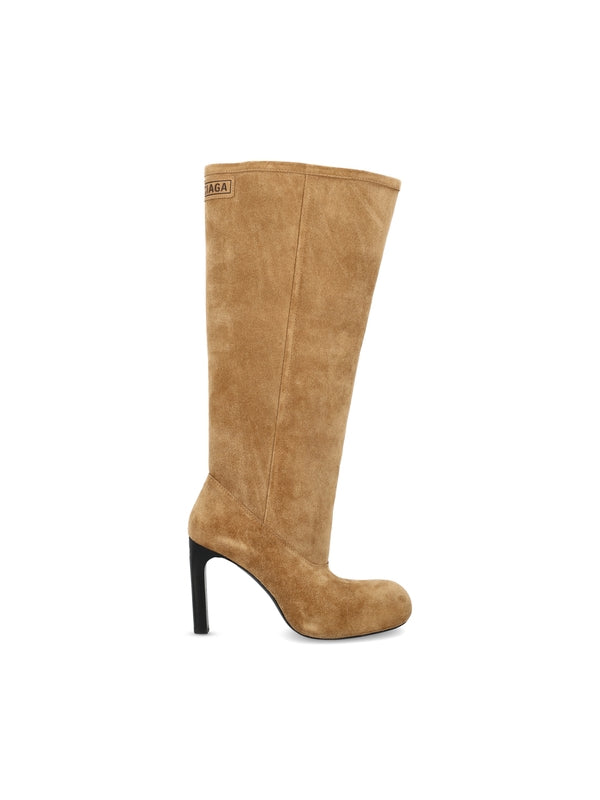 Balenciaga Brown High Boots
