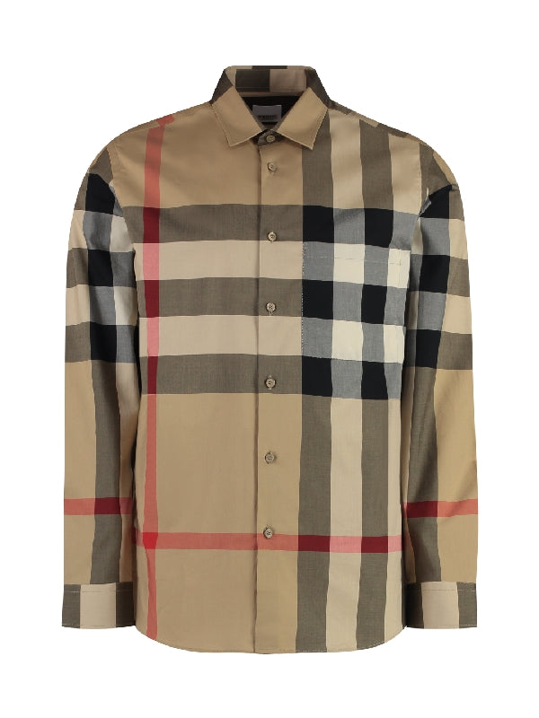 Vintage Check Cotton Shirt