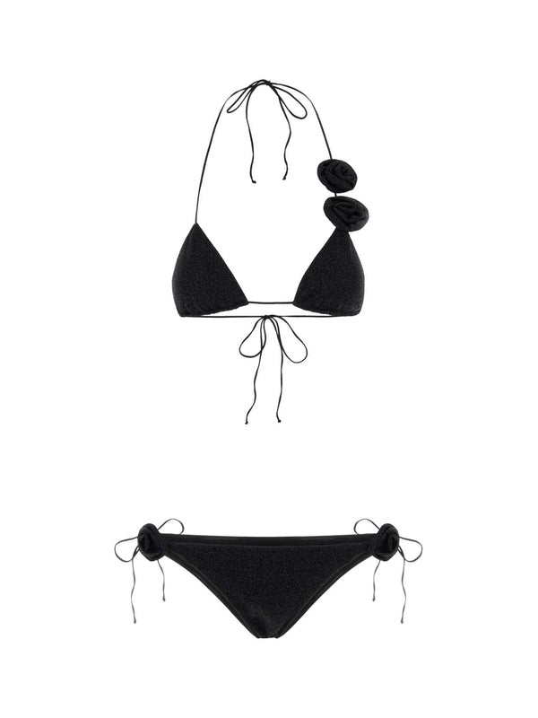 Oseree Black Beachwear
