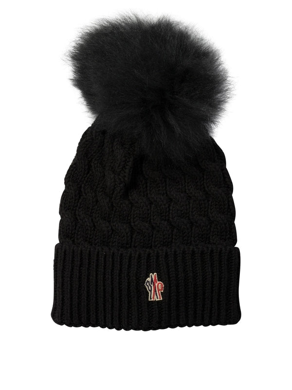 Grenoble Logo Patch Wool Beanie