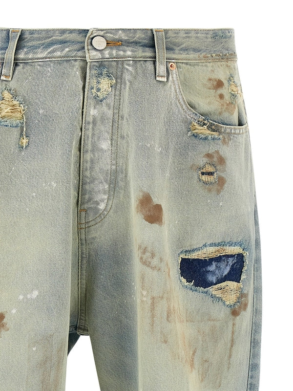 Distress Denim
  Pants