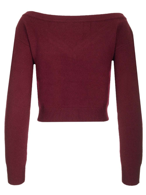 Beata Cropped Cashmere Cardigan