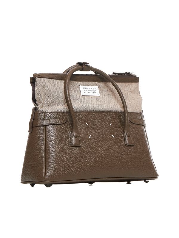 5ac E/W Leather Tote Bag